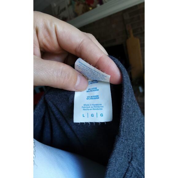 Vintage Fraggle Rock Charcoal gray tshirt Men's L 1980s Licensed - Picture 6 of 6